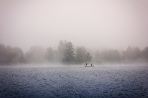 "Foggy Day Fishing" by Mickey Strider