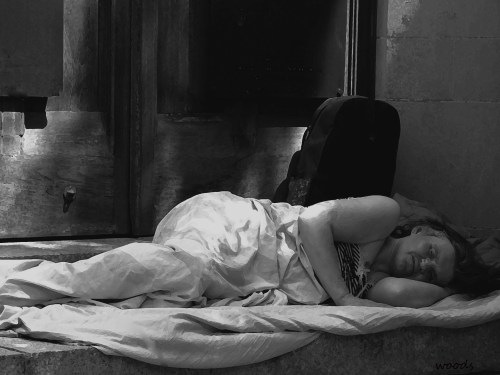 "Homeless Madonna" by Christopher Woods